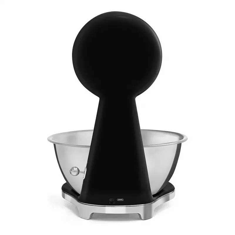 SMEG Analoginės ir skaitmeninės virtuvinės svarstyklės juodos KSF01BLWW
