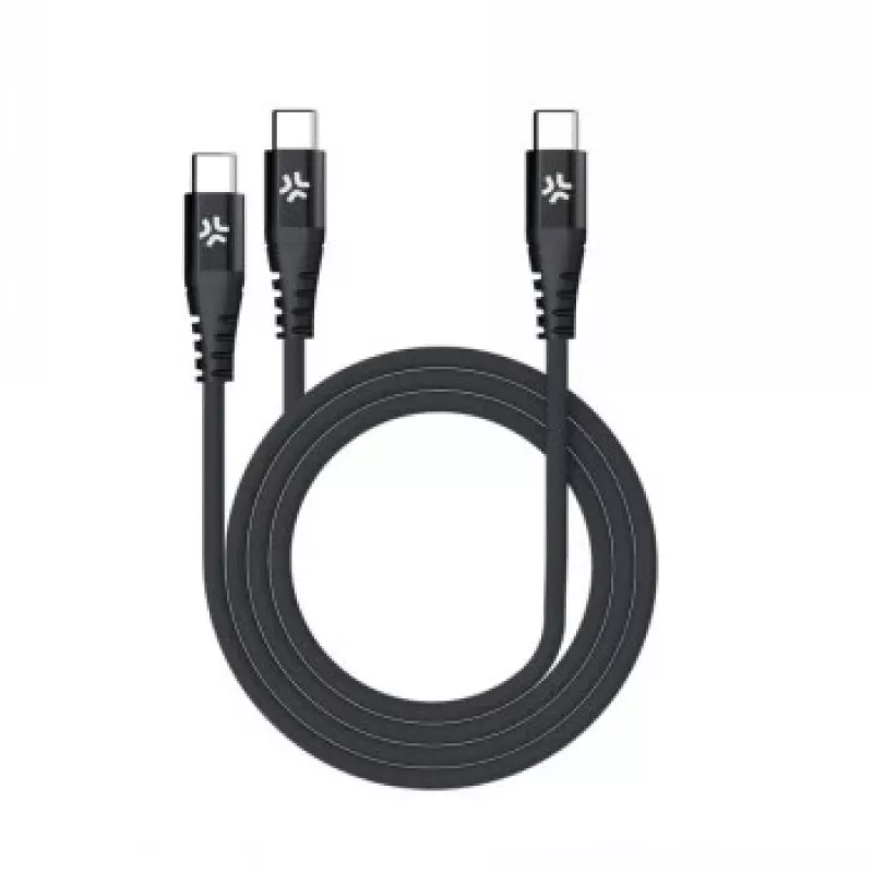 CELLY USB-C į 2 USB-C laidas 100W Power Delivery