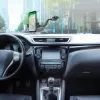 CELLY Mountflex Plus automobilinis laikiklis priekiniam stiklui / prietaisų skydeliui, ilga lazdelė - juoda