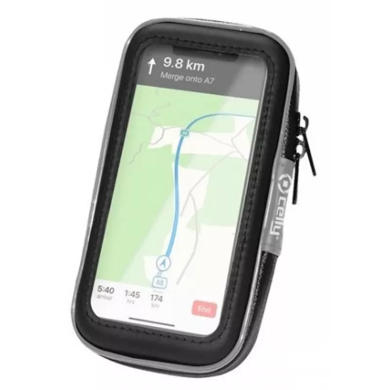 CELLY Universal Bike Holder XXXL - Vairų laikiklis išmaniesiems telefonams iki 6,5 colio