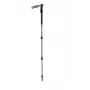 Gabel Carbon Force FLK anglies pluošto trekkingo lazdos - juodos