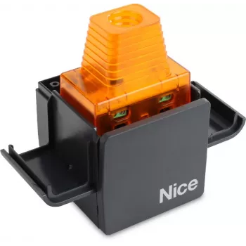 NICE ELAC LED Mirksintis Švyturys su Integruota Antena 90-230V Oranžinis
