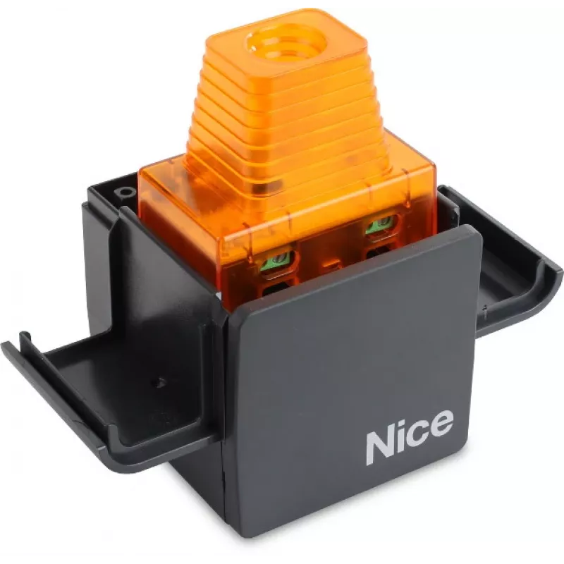 NICE ELAC LED Mirksintis Švyturys su Integruota Antena 90-230V Oranžinis