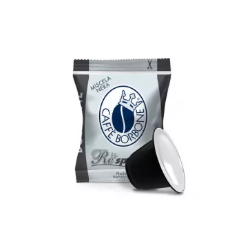 Caffè Borbone Respresso Miscela Nera kavos kapsulės 100 x 5g, skirtos Nespresso OriginalLine