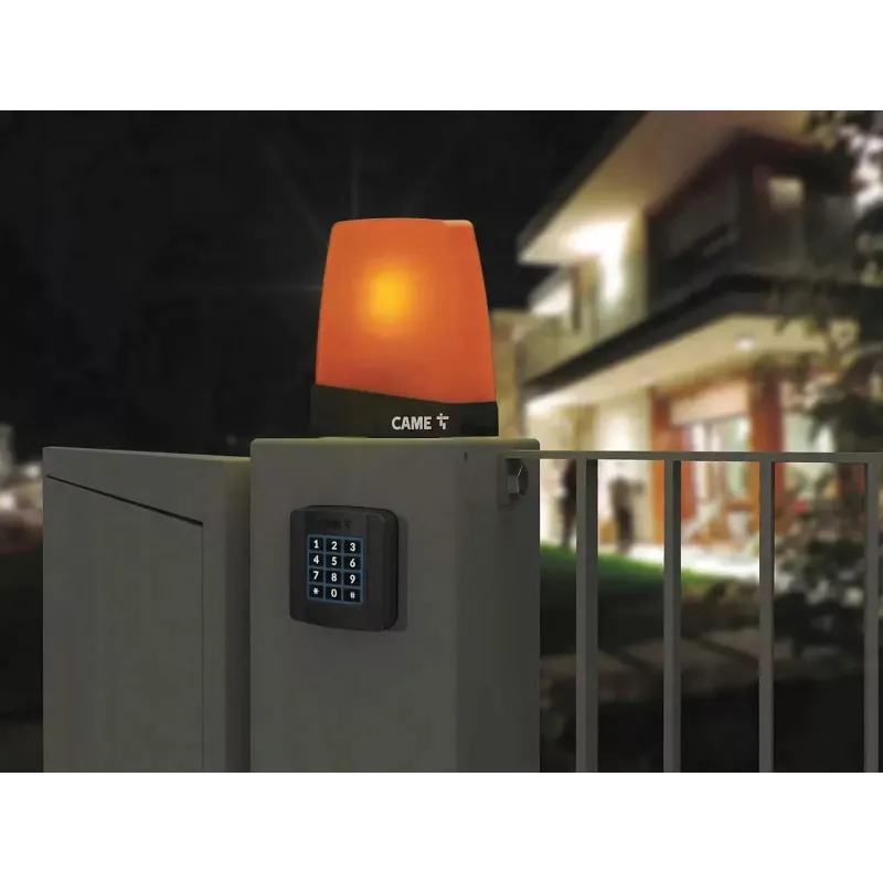 CAME KRX1FXSO LED įspėjamoji mirksinti lemputė oranžinė 24/230V (806LA-0010)