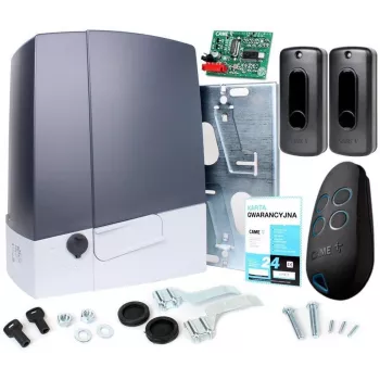 CAME BXV 10 SAFE TOP Sliding Gate Opener Kit for Gates up to 1000 kg