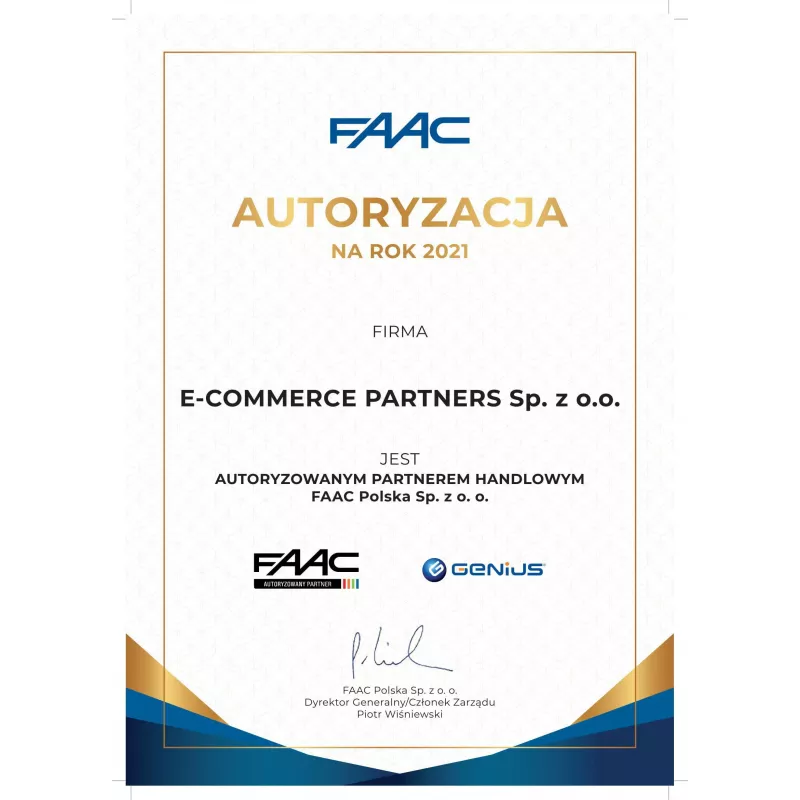 FAAC XT4 433 RC Pilot nuotolinio valdymo pultelis