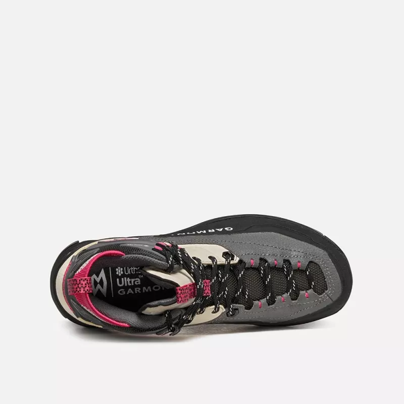 Garmont Akron Mid GTX moteriški žygiavimo batai - Pilka/Avietinė rožinė (EU 38)