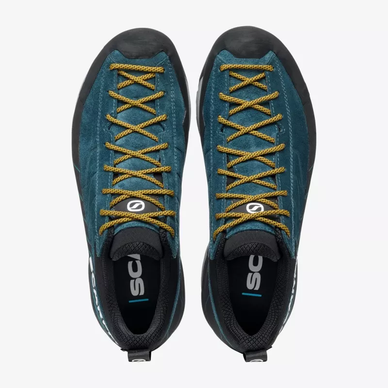 SCHEPPACH Scarpa MESCALITO GTX vyriški prisiartinimo batai Shark/Azure EU 44
