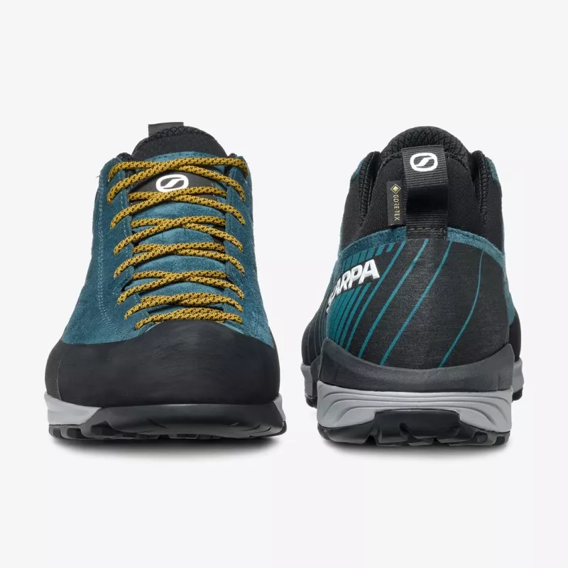 SCHEPPACH Scarpa MESCALITO GTX vyriški prisiartinimo batai Shark/Azure EU 44