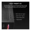 Corsair 280X RS-R ARGB Micro-ATX PC Case, Tempered Glass, Black, 3x LL120 RGB Fans