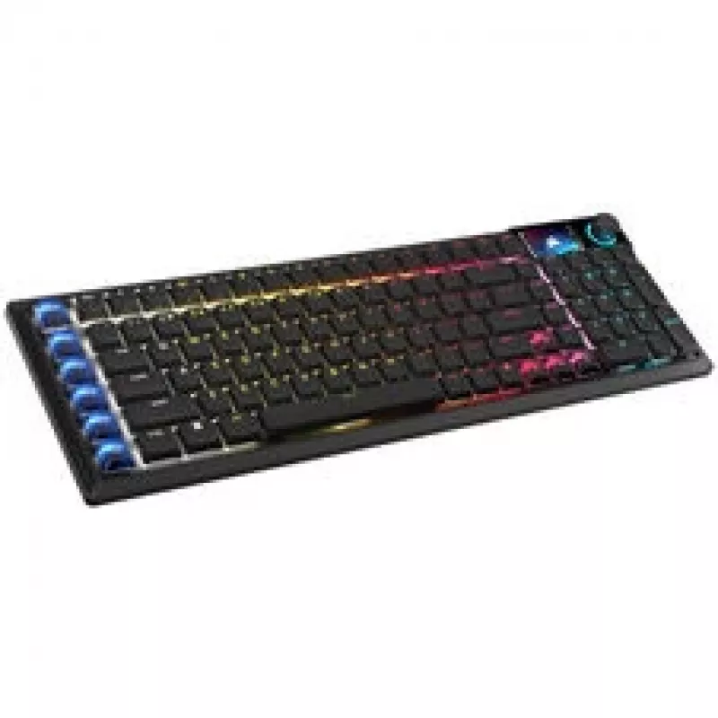 Corsair Vanguard Air 99 Wireless Gaming Keyboard, Optical-Mechanical, Low Profile, 8K Polling, DE Layout - Black