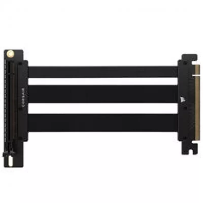 Corsair Premium PCIe 5.0 Riser Cable, 175 mm, x16 Interface - Juoda