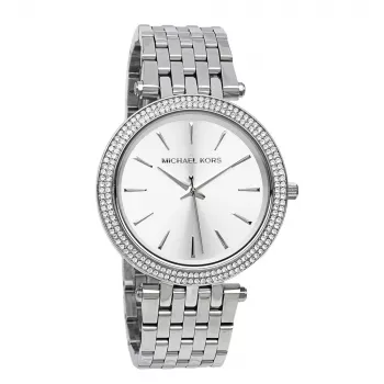 Michael Kors Darci moteriškas laikrodis iš rožinio aukso spalvos nerūdijančio plieno MK3190