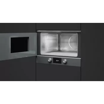 Teka ML 8220 BIS pilka kombinuota mikrobangų krosnelė įmontuojama 22 L 2500 W