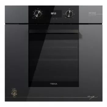 TEKA HLB 84-VGOGH 2199 Pirolizinė daugiafunkcinė orkaitė, 70L, A+, juodas stiklas su Van Gogh dizainu
