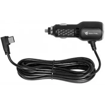NAVITEL USB-C automobilinis kroviklis 18W PD QC 3.0 greitasis įkrovimas juodas