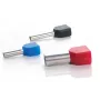 TRYTYT DUID-2x16,0-14NB Izoliuota dviguba vielos ferulė 2x16mm² mėlyna (50 vnt.)