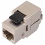 Solarix Cat.6A STP RJ45 Keystone Jack Tool-less Black SXKJ-10G-STP-BK-SA