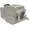 Solarix Cat.6A STP RJ45 Keystone Jack Toolless SXKJ-10G-STP-RAL-SA
