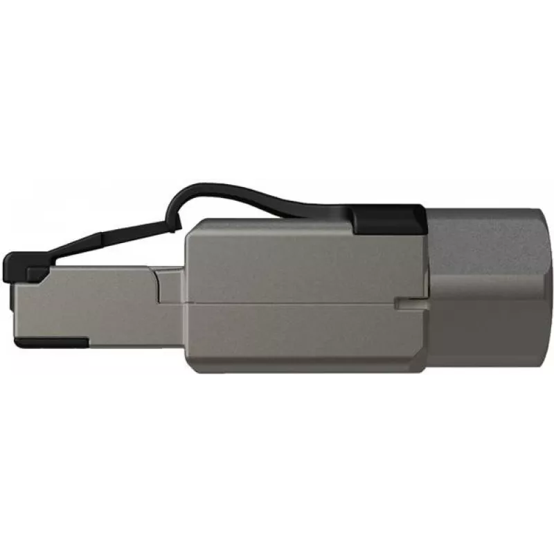 SOLARIX Pramoninis RJ45 Cat.6A STP Įrankiams nereikalaujantis Jungtis, 1 Vnt., Juoda/Sidabrinė