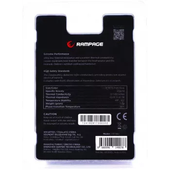 Rampage Termopad XTP-002 terminė pagalvėlė 31×50×0,2 mm PTM