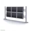 NEOMOUNTS NEWSTAR Flat Screen Desk Toolbar 6 ekranams (70 x 130 cm) 10-24 sidabrinė