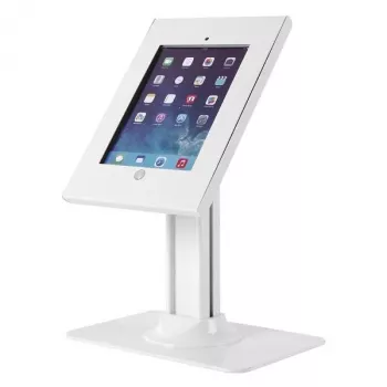 NEOMOUNTS NEWSTAR Tablet Desk Stand, skirtas Apple iPad 2/3/4/Air/Air 2, 1 kg, baltas