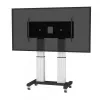 NEOMOUNTS NEWSTAR Motorizuotas mobilus grindų stovas 70-120 inch ekranams, VESA 300x200 iki 1200x600, sidabrinis
