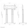 NEOMOUNTS NEWSTAR Motorizuotas mobilus grindų stovas 70-120 inch ekranams, VESA 300x200 iki 1200x600, sidabrinis