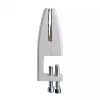 Neomounts stalinis spaustuvas NS-GLSPROTECT serijai - 8-25 mm stalo storis - 2 vnt. rinkinys, baltas