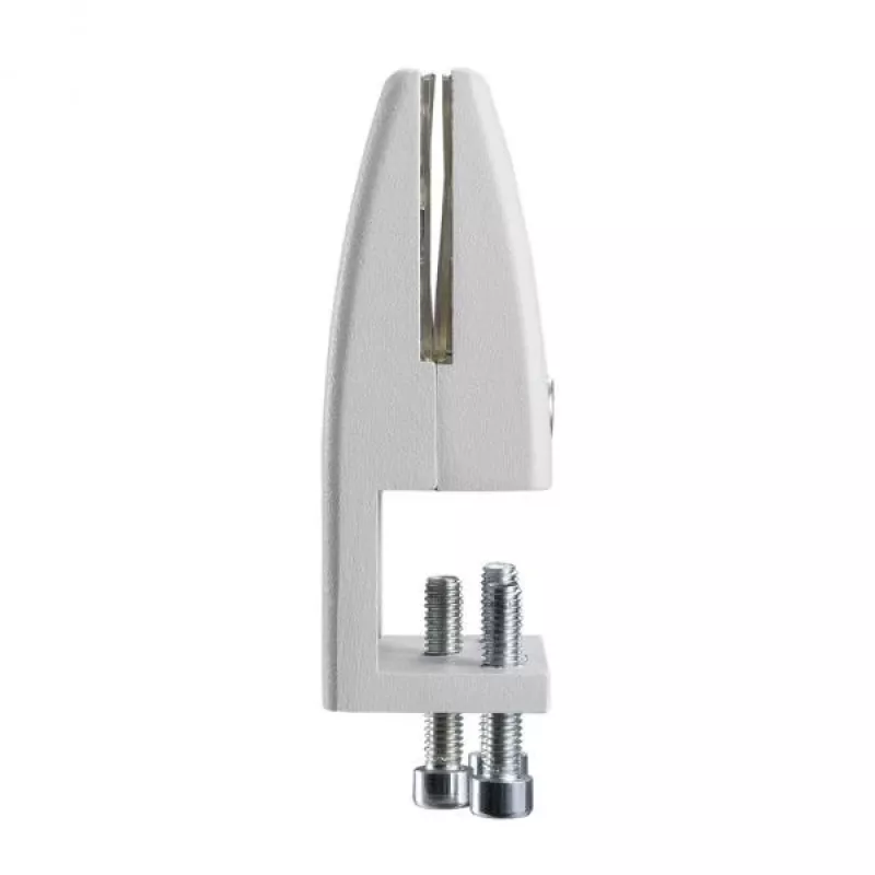 Neomounts stalinis spaustuvas NS-GLSPROTECT serijai - 8-25 mm stalo storis - 2 vnt. rinkinys, baltas