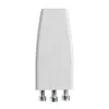 Neomounts stalinis spaustuvas NS-GLSPROTECT serijai - 8-25 mm stalo storis - 2 vnt. rinkinys, baltas