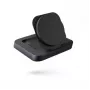 ZENS Magnetic Nightstand Charger - 20W belaidis įkrovimo stovas, skirtas iPhone ir AirPods (juodas)