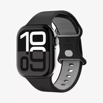 Spigen Nano Pop Watch Band, skirtas Apple Watch 6/7/8/9/10/11/SE/SE 3 (40/41/42 mm), juodas