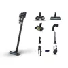 Samsung Jet 85 Premium VS20C852FTB Upright Vacuum Cleaner, 210 AW, 60 Min Runtime, Titanium Gray