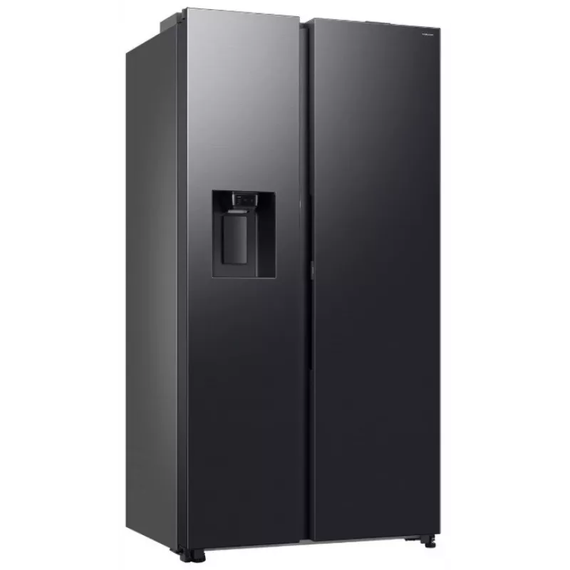 Samsung RS80F64KEFEO American Style Šaldytuvas-Šaldiklis, 615L, Total No Frost, Vandens ir Ledų Dozatorius su Vandentiekiu, Refined Steel