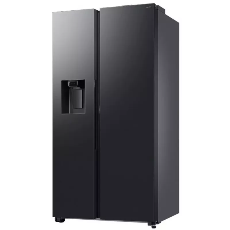 Samsung RS80F64KEFEO American Style Šaldytuvas-Šaldiklis, 615L, Total No Frost, Vandens ir Ledų Dozatorius su Vandentiekiu, Refined Steel