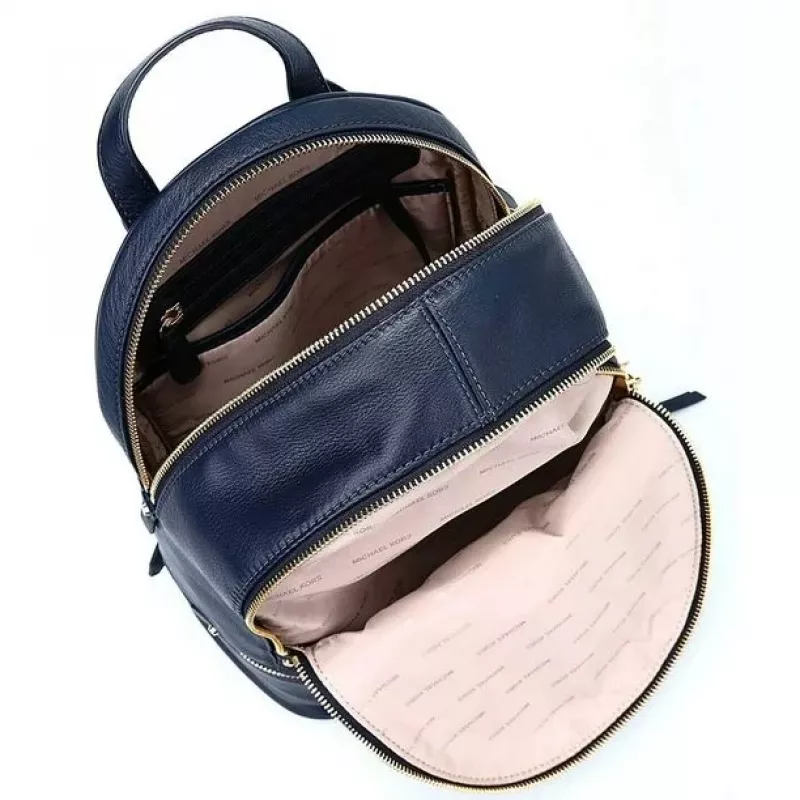Michael Kors Rhea Kuprinė Navy Saffiano Oda Moterims 27x26x14 cm