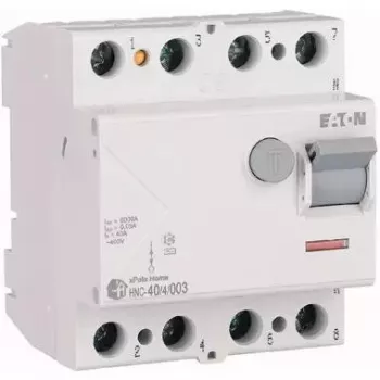 EATON HNC-40 liekamosios srovės jungiklis 40A 4P 30mA AC
