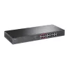 TP-Link TL-SL1218MP 18 prievadų Gigabit nevaldomas PoE+ jungiklis (16 PoE+ prievadų, 150W biudžetas)
