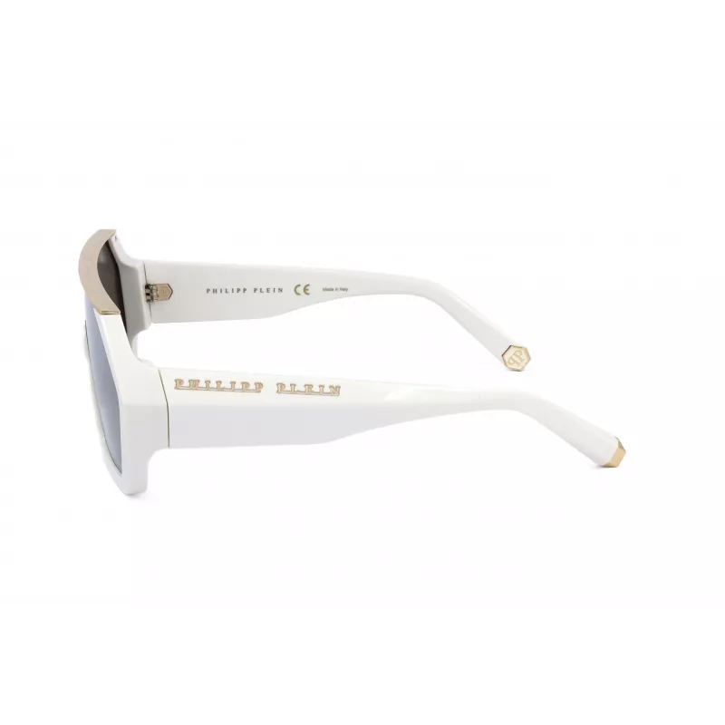 Philipp Plein moteriški akiniai nuo saulės SPP047-3GFG Oversized Geometric Acetate UV400