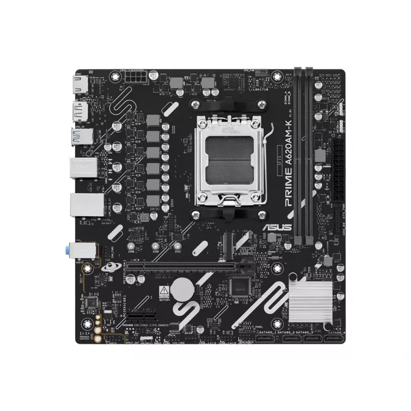 ASUS PRIME A620AM-K AMD AM5 A620 DDR5 Micro-ATX motininė plokštė