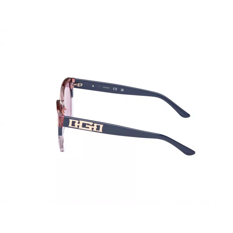 GUESS moteriški katės akies akiniai nuo saulės GU7912-5592Y Havana/Ruda 55mm