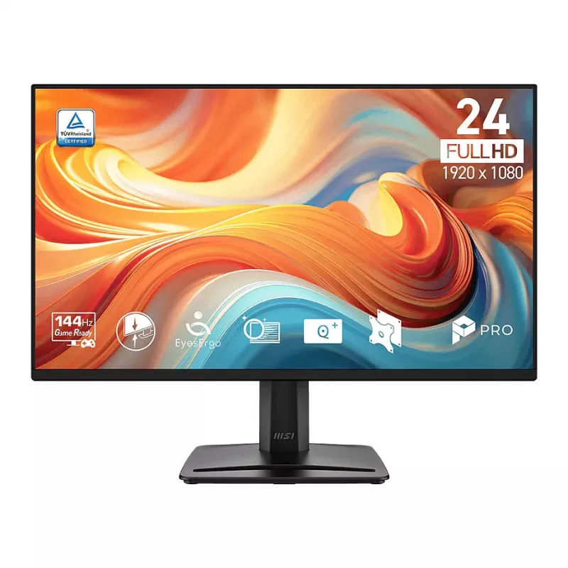 MSI PRO MP245 E14VL 23.8 colio Full HD VA monitorius 75Hz 4ms HDMI VGA