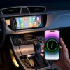KRUGER & MATZ KM2016 1DIN automagnetola su Apple CarPlay ir Android Auto, 7 colių LCD jutikliniu ekranu, Bluetooth 5.0, FM/AM imtuvu, 4x45W