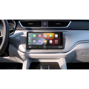 KRUGER & MATZ KM2017 1DIN automobilinis radijas su Apple CarPlay ir Android Auto