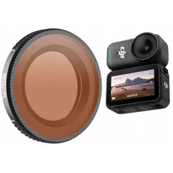 SUNNYLIFE 2-in-1 Hybrid ND32 + CPL filtras, skirtas DJI Osmo Nano + dėklas
