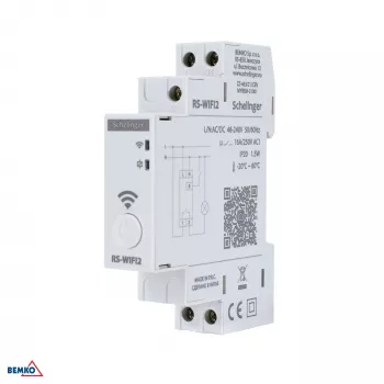 SCHELINGER A26-RS-WIFI2 Astronominis laikmatis, Wi-Fi, 1 kanalas, 48-240V AC/DC, 16A, DIN bėgelis