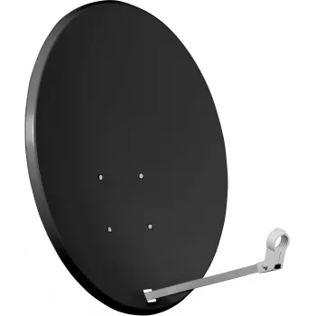 CORAB COR-800SAE-C 80 cm Offset palydovinė antena, antracitinė